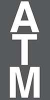 White 38"x12" ATM Decal