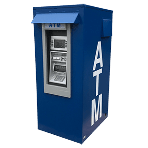 Outdoor ATM Security Enclosure made by TPI Texas